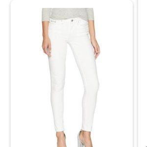 Calvin Klein Women's Ankle Skinny Jean's White
